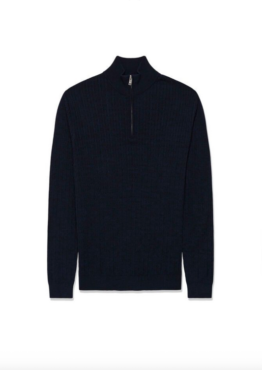 30207108 MAmason SZ cabel - Dark Navy