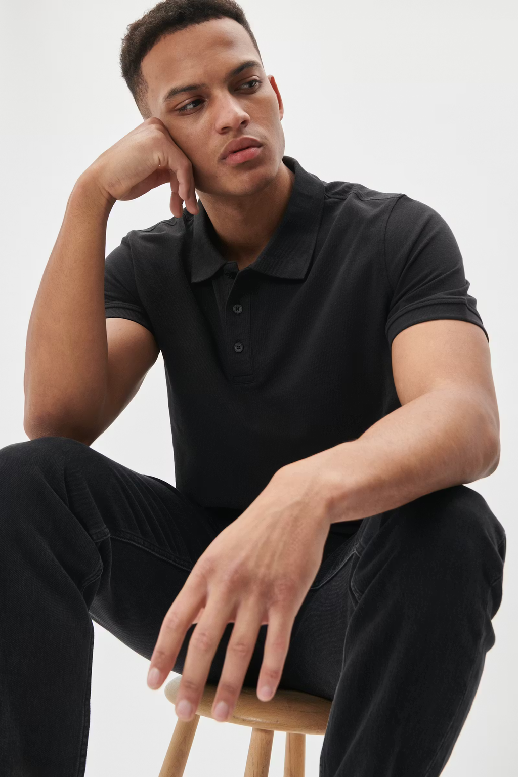 MApoleo Melange Polo shirt